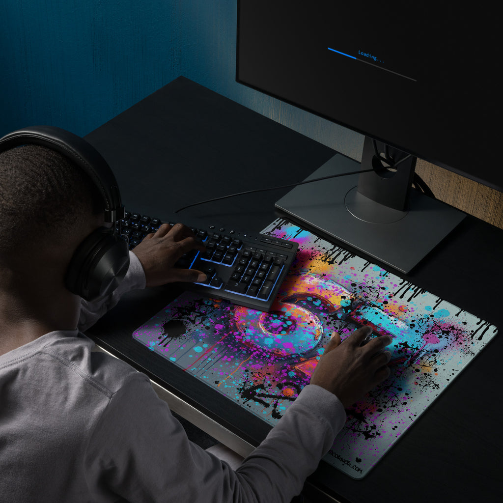 18" x 16" - 67 Paint Drip Gaming Mat