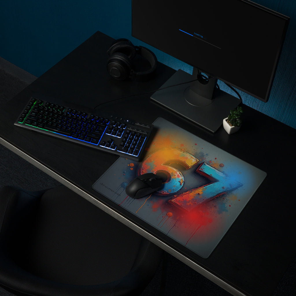 18" x 16" - 67 Graffiti Splash Gaming Mat
