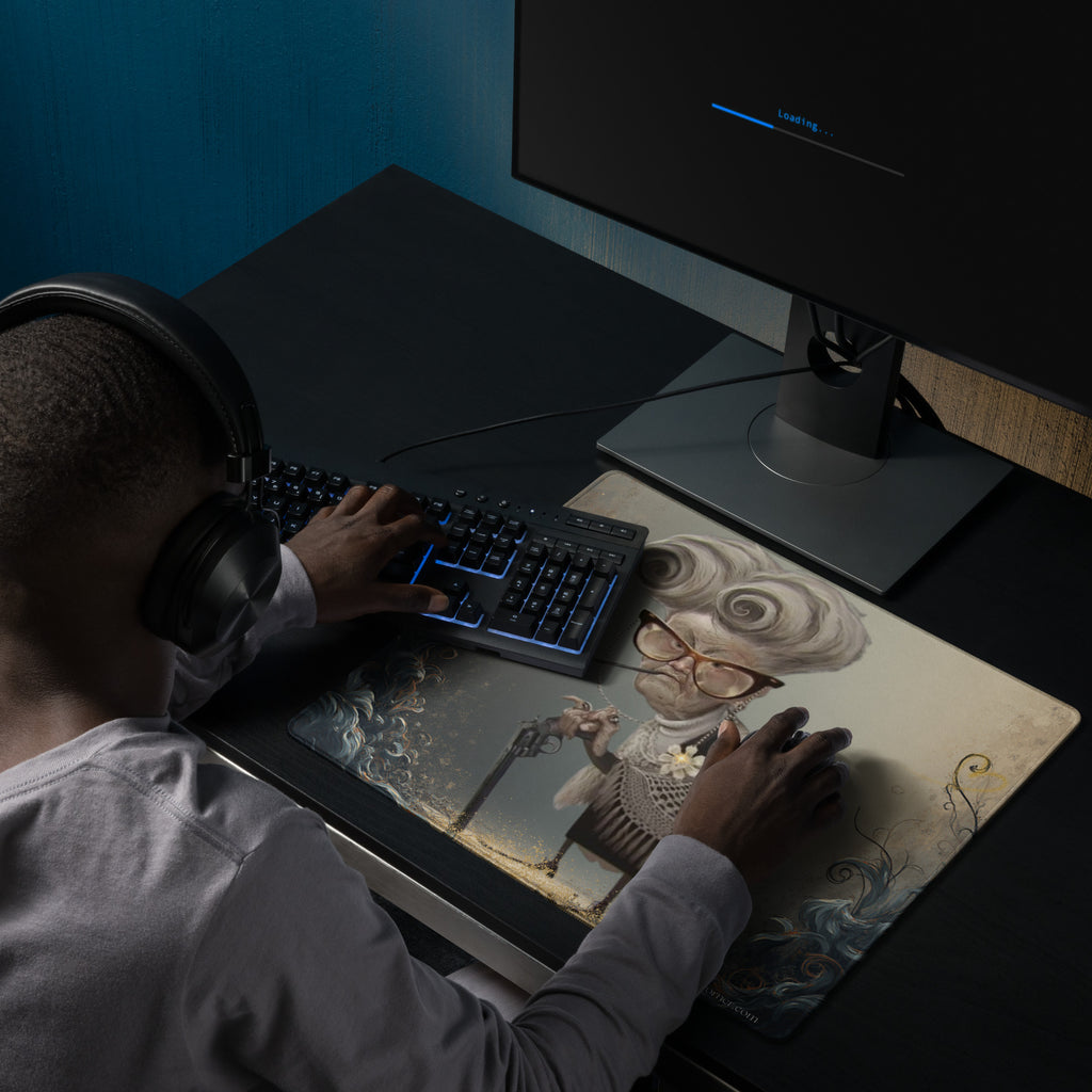 18" x 16" Golden Grandma Gaming Mat