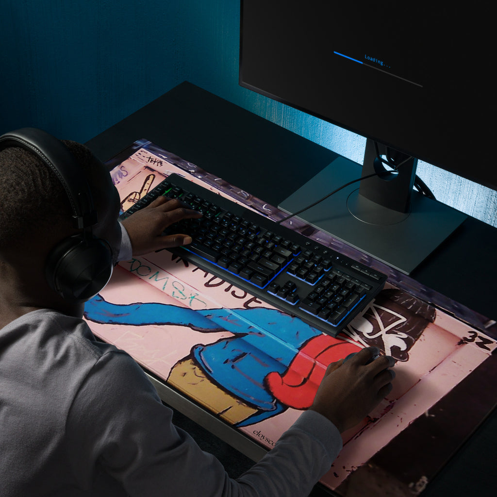 36" x 18" A Loners Paradise Gaming Mat