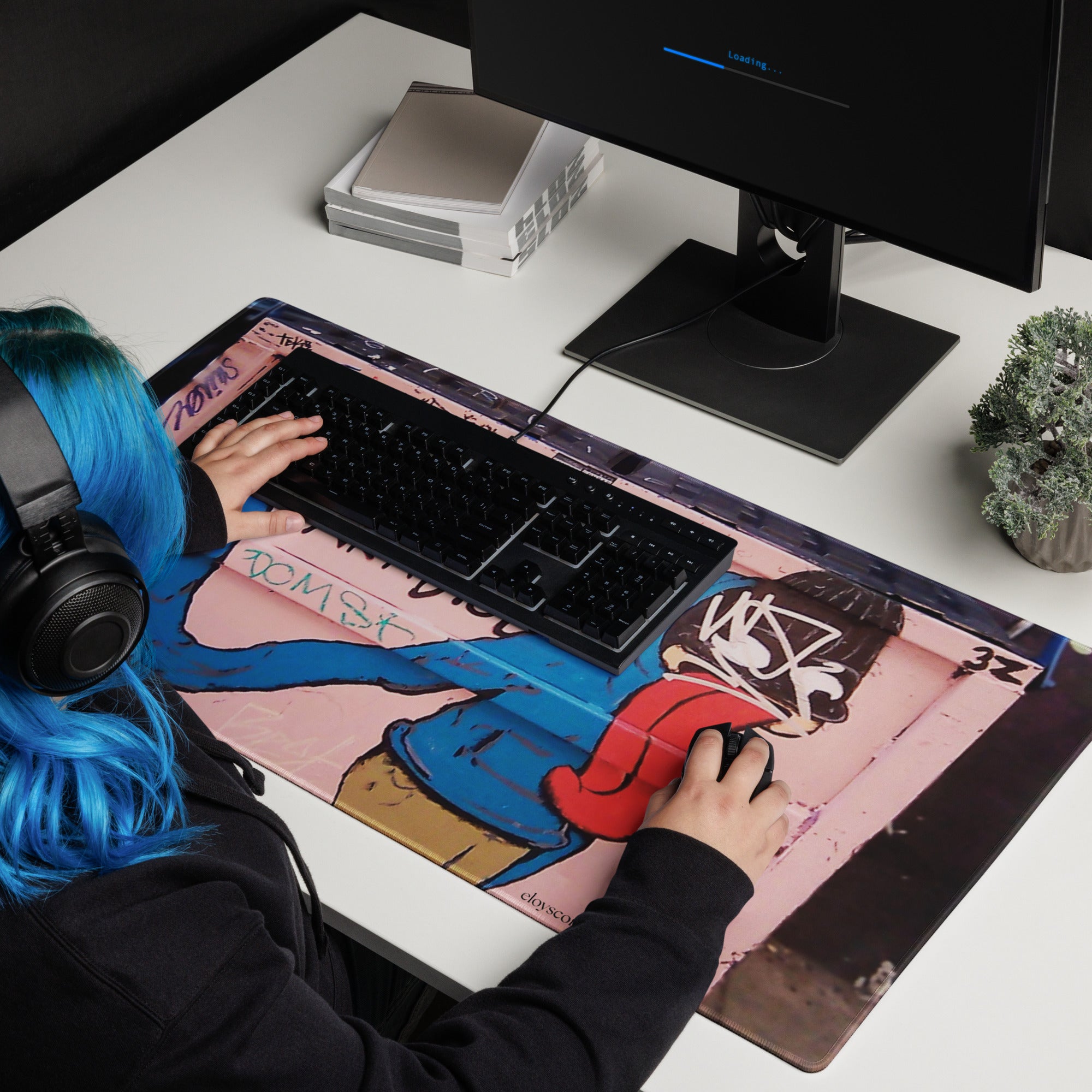 36" x 18" A Loners Paradise Gaming Mat