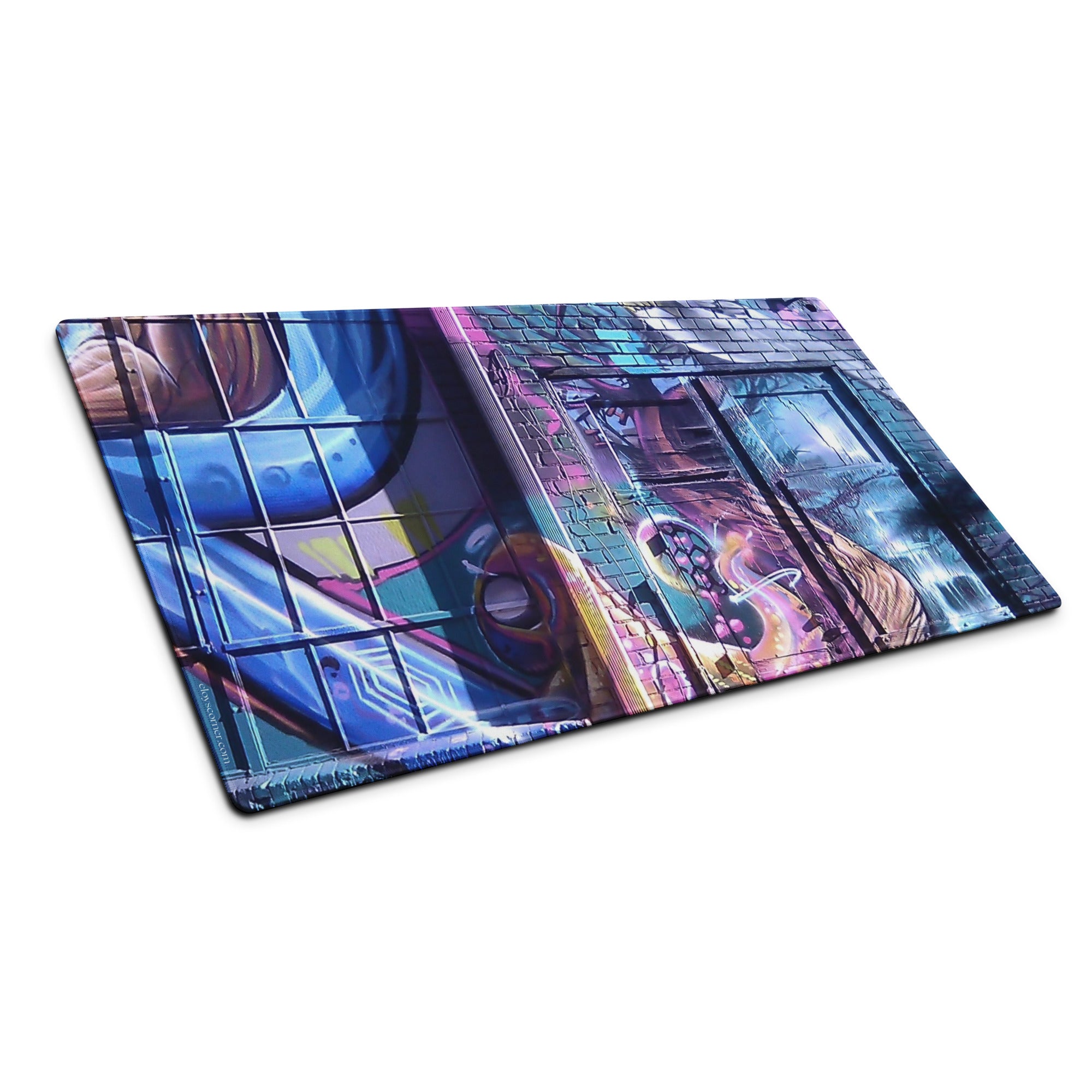 36" x 18" Street Wall Gaming Mat