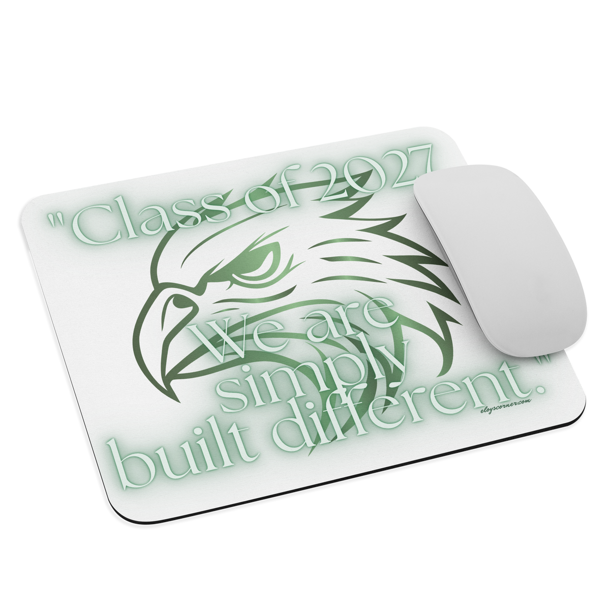 Class of 2027 Built Different Mouse pad
