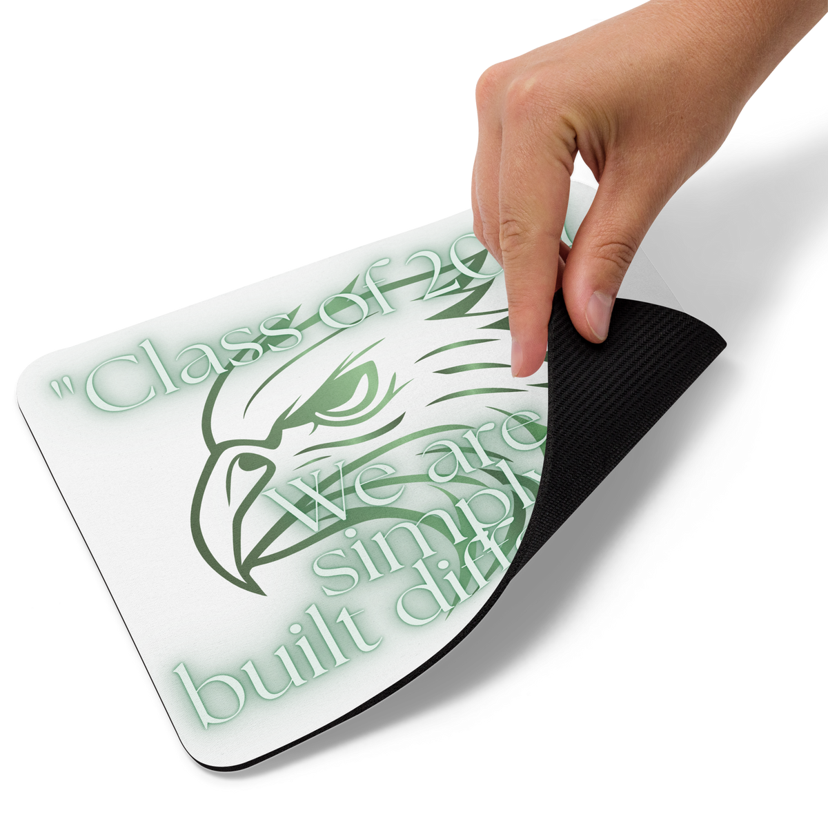 Class of 2027 Built Different Mouse pad