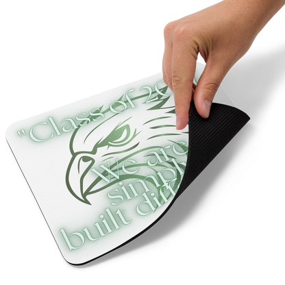 Class of 2027 Built Different Mouse pad